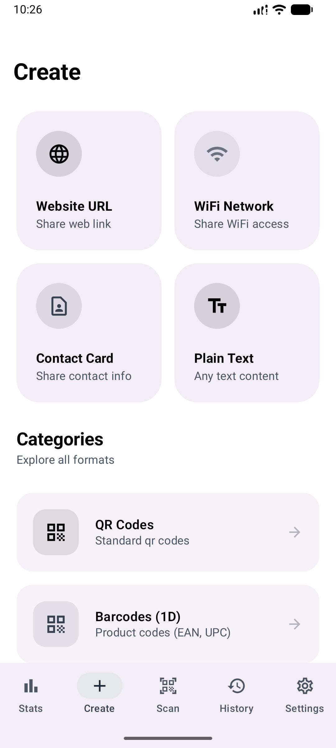 QuickScanQR screenshot 1