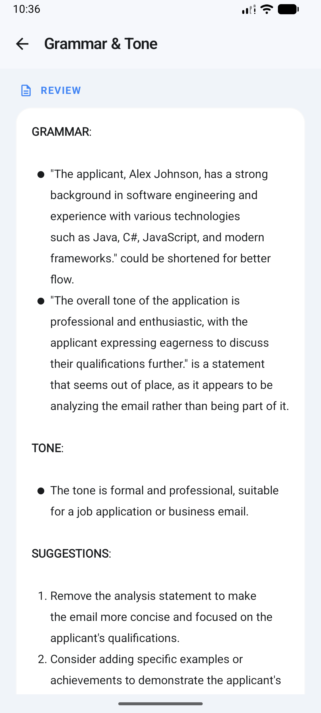 Email AI screenshot 7